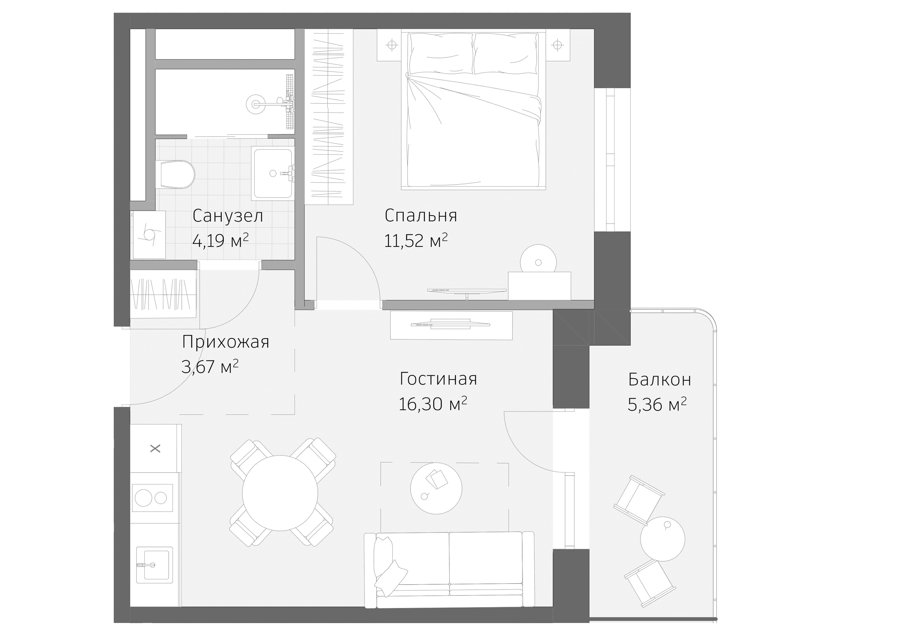flat plan