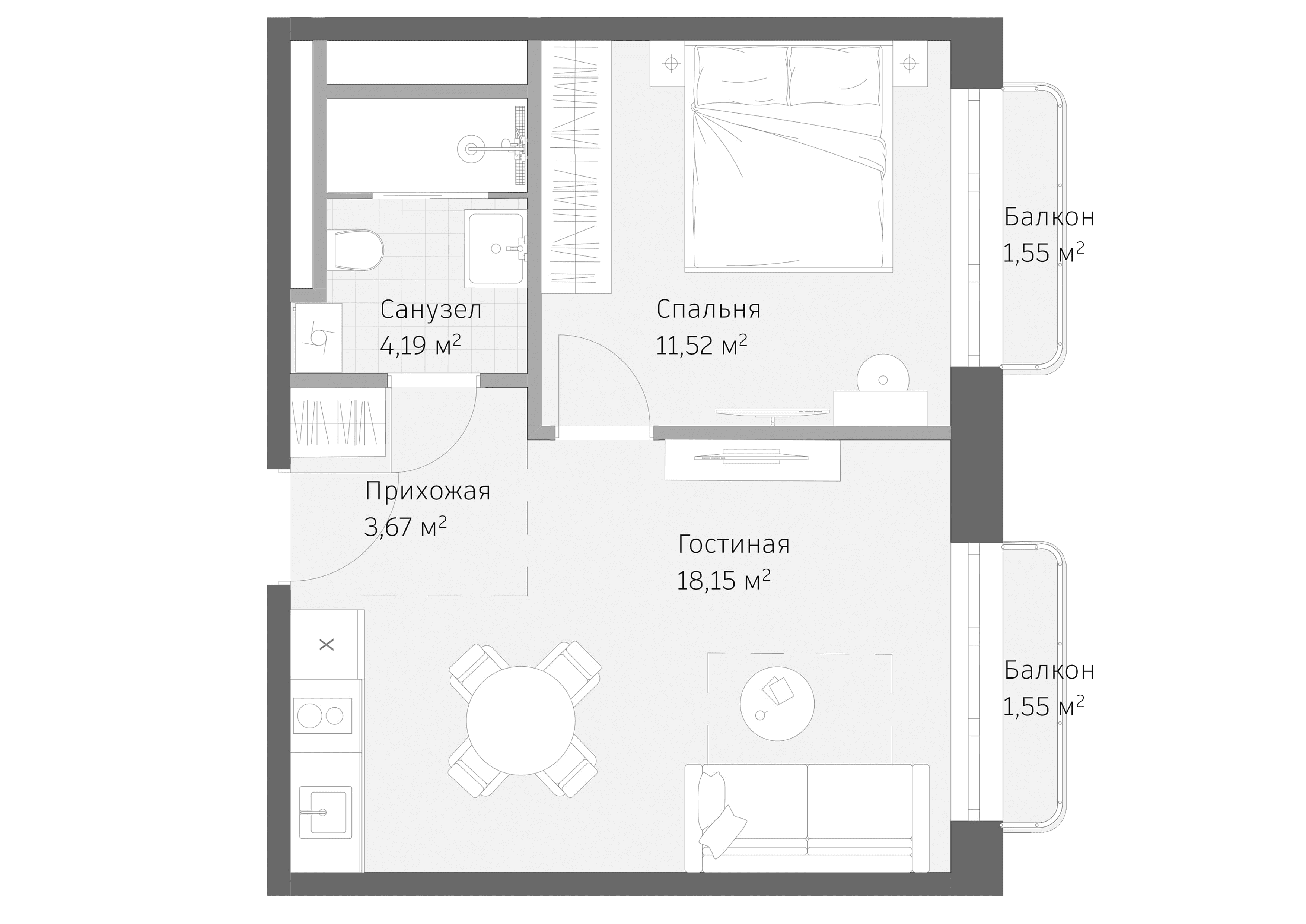 flat plan