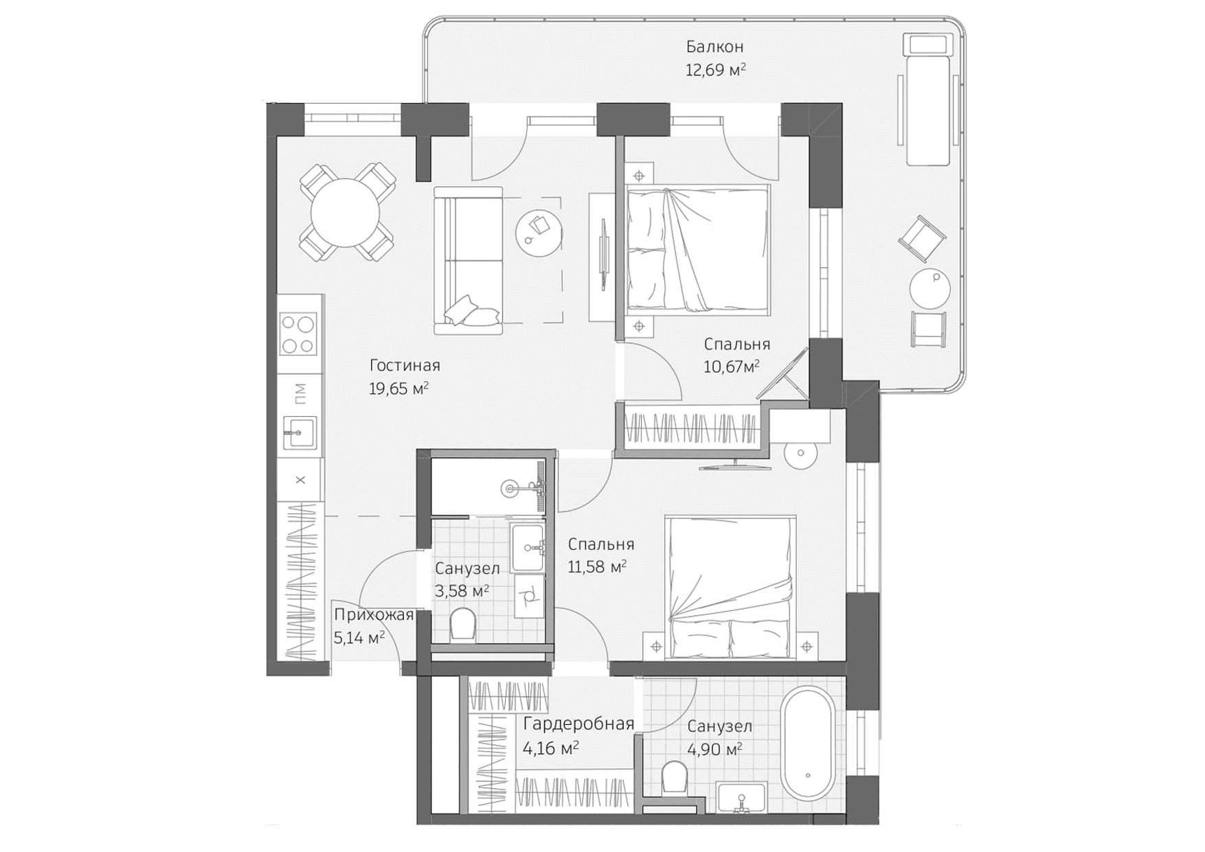 flat plan