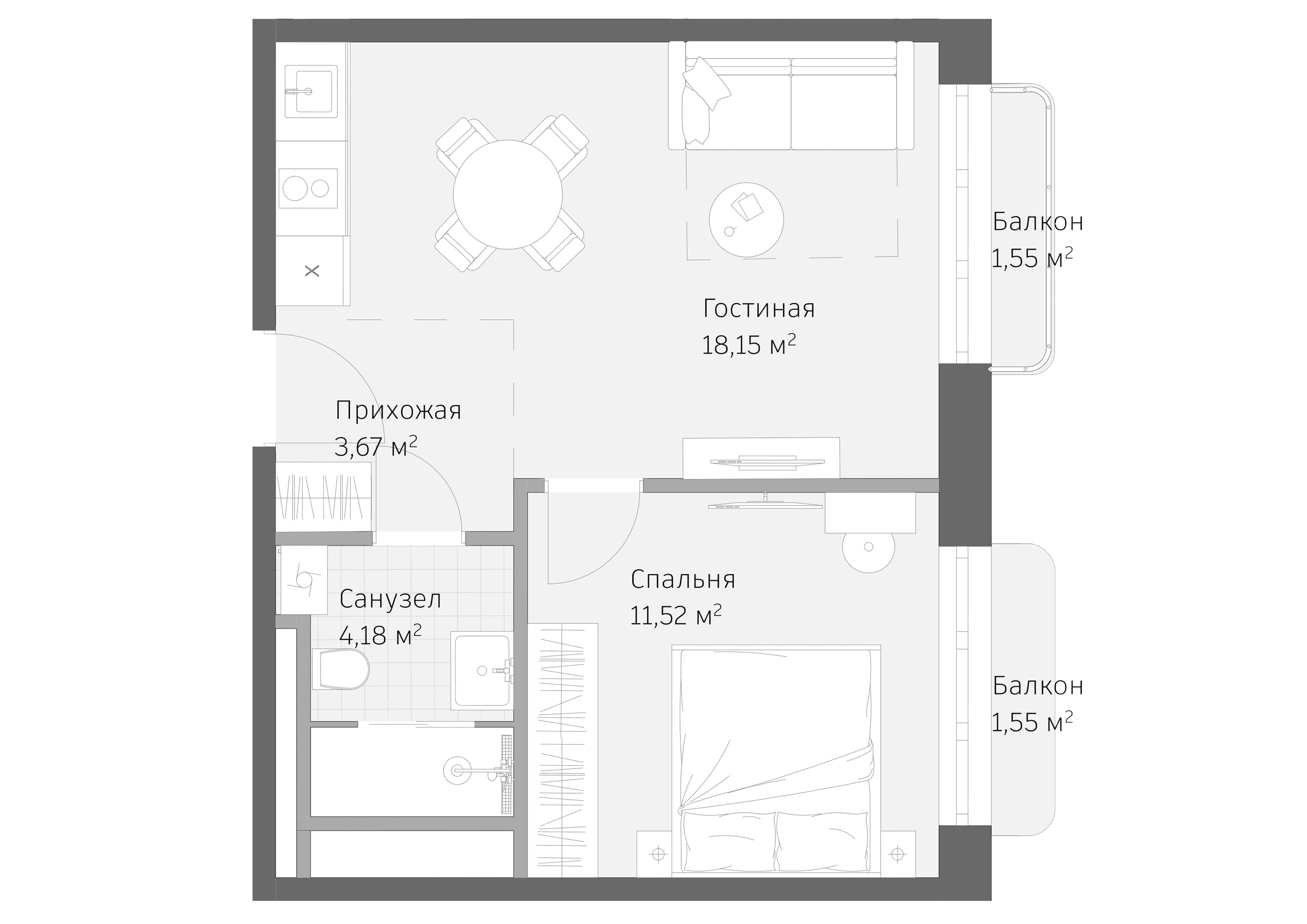 flat plan