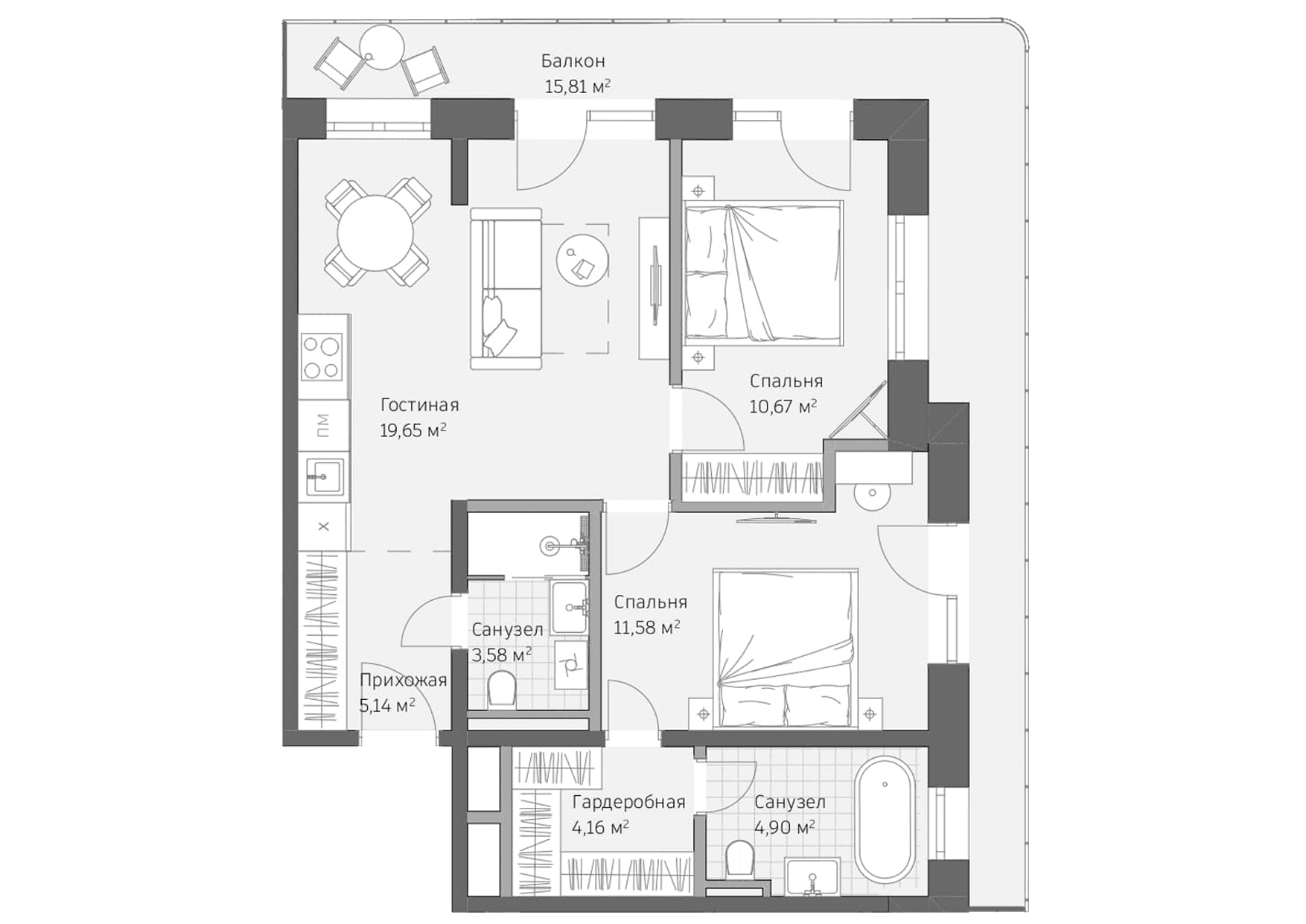 flat plan