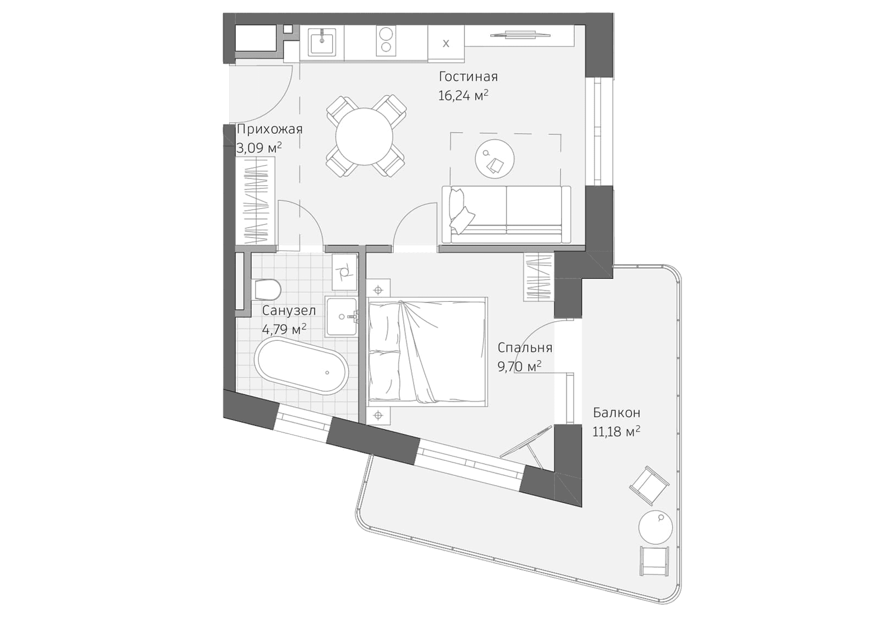 flat plan