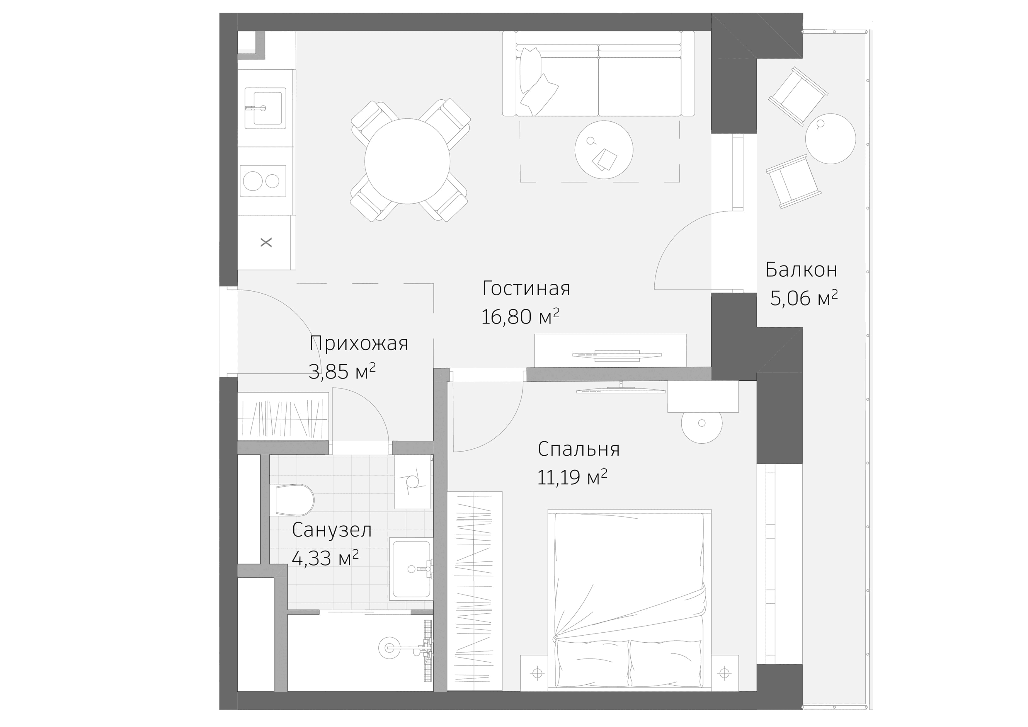 flat plan