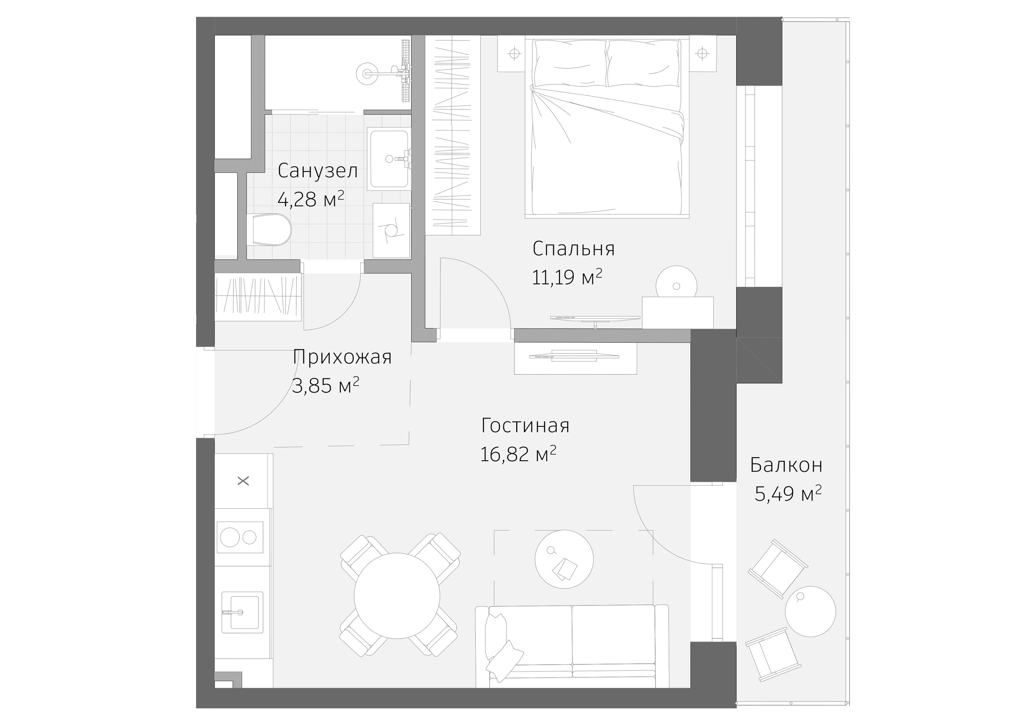flat plan
