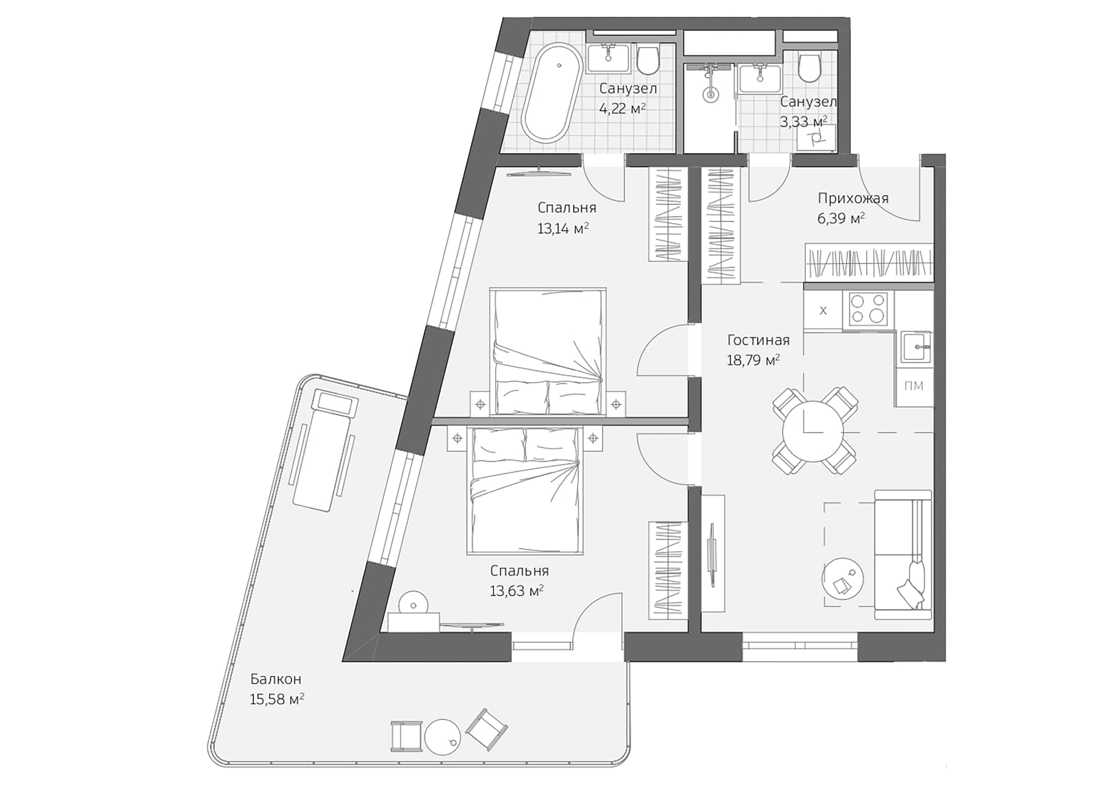 flat plan