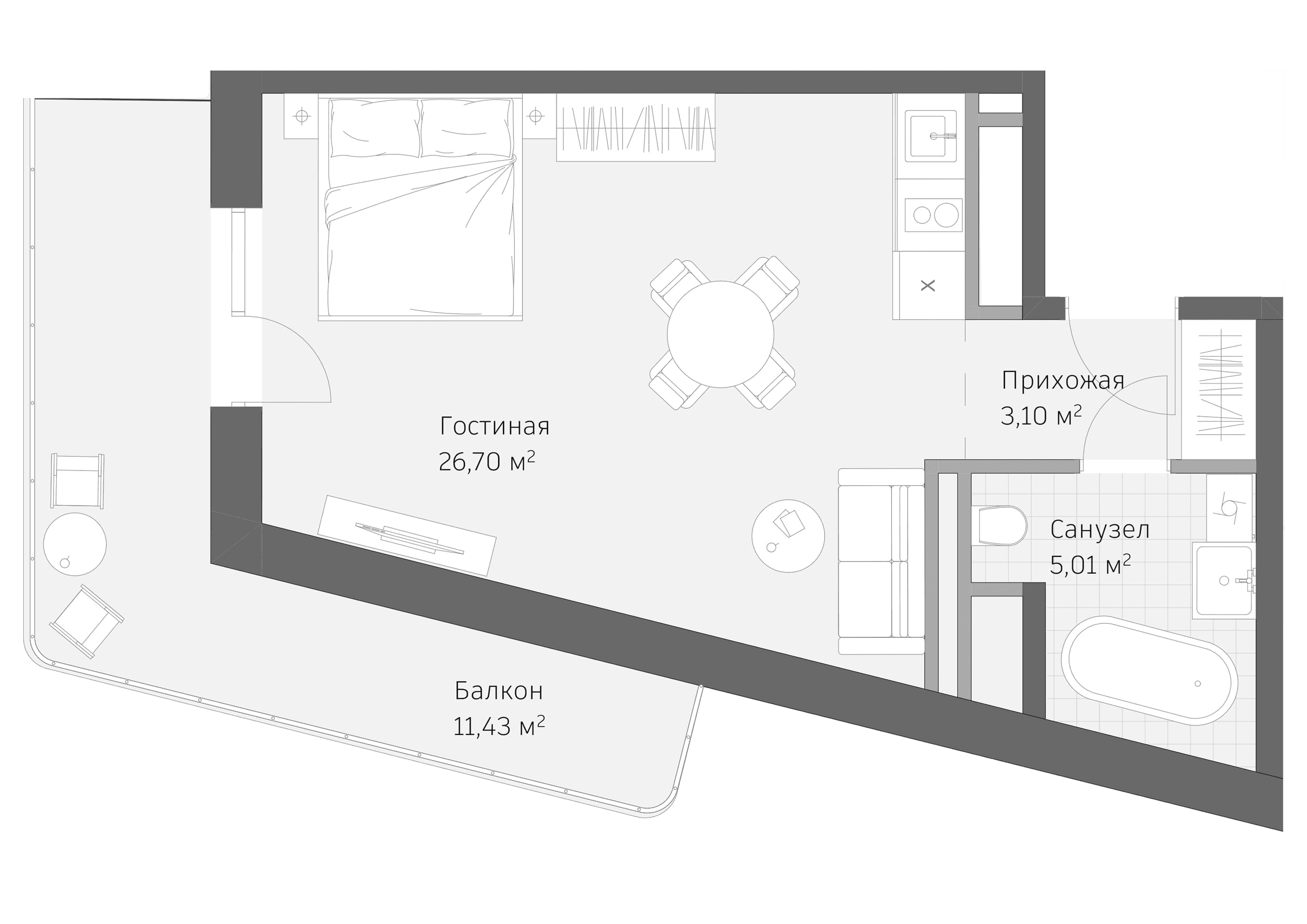 flat plan