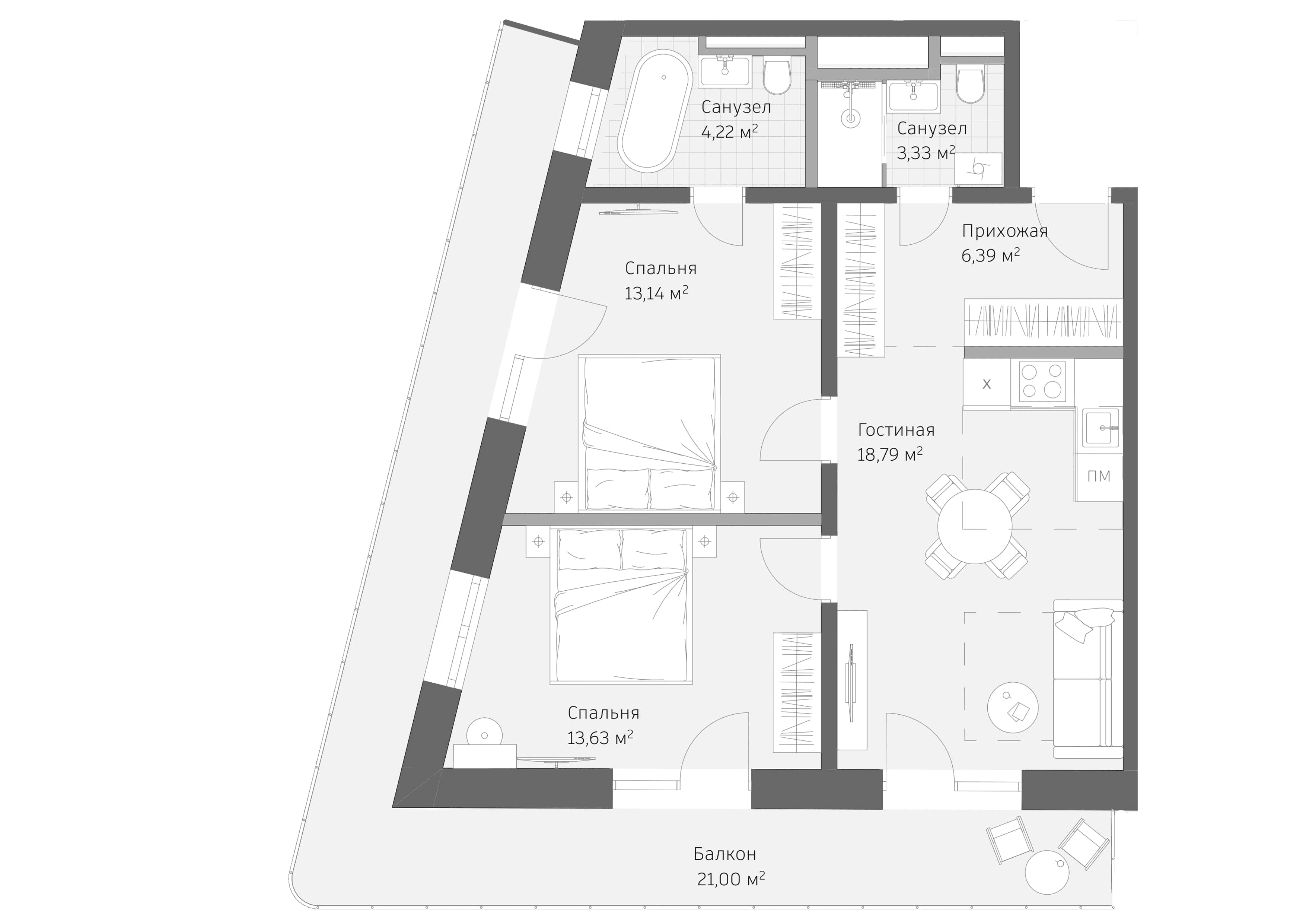 flat plan