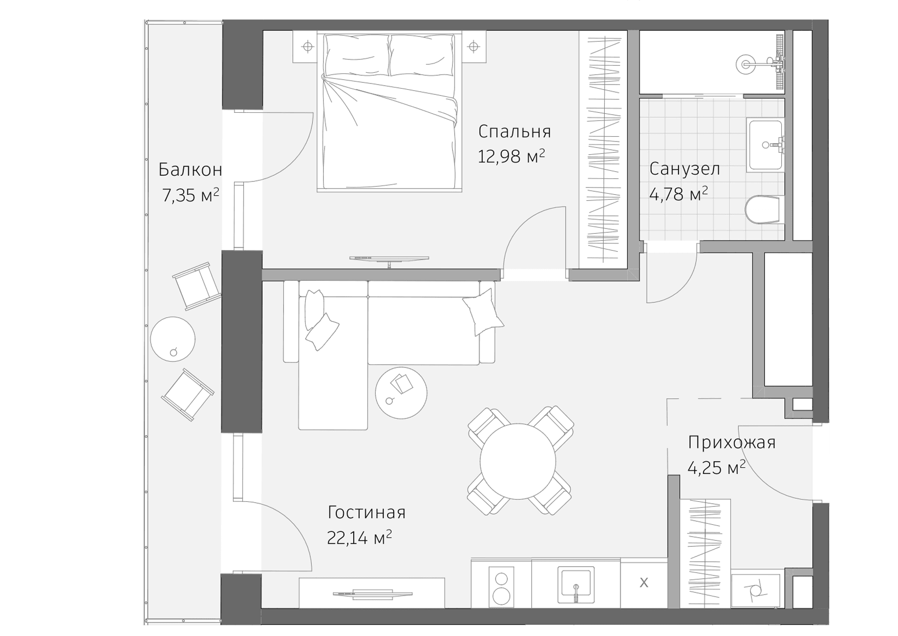 flat plan