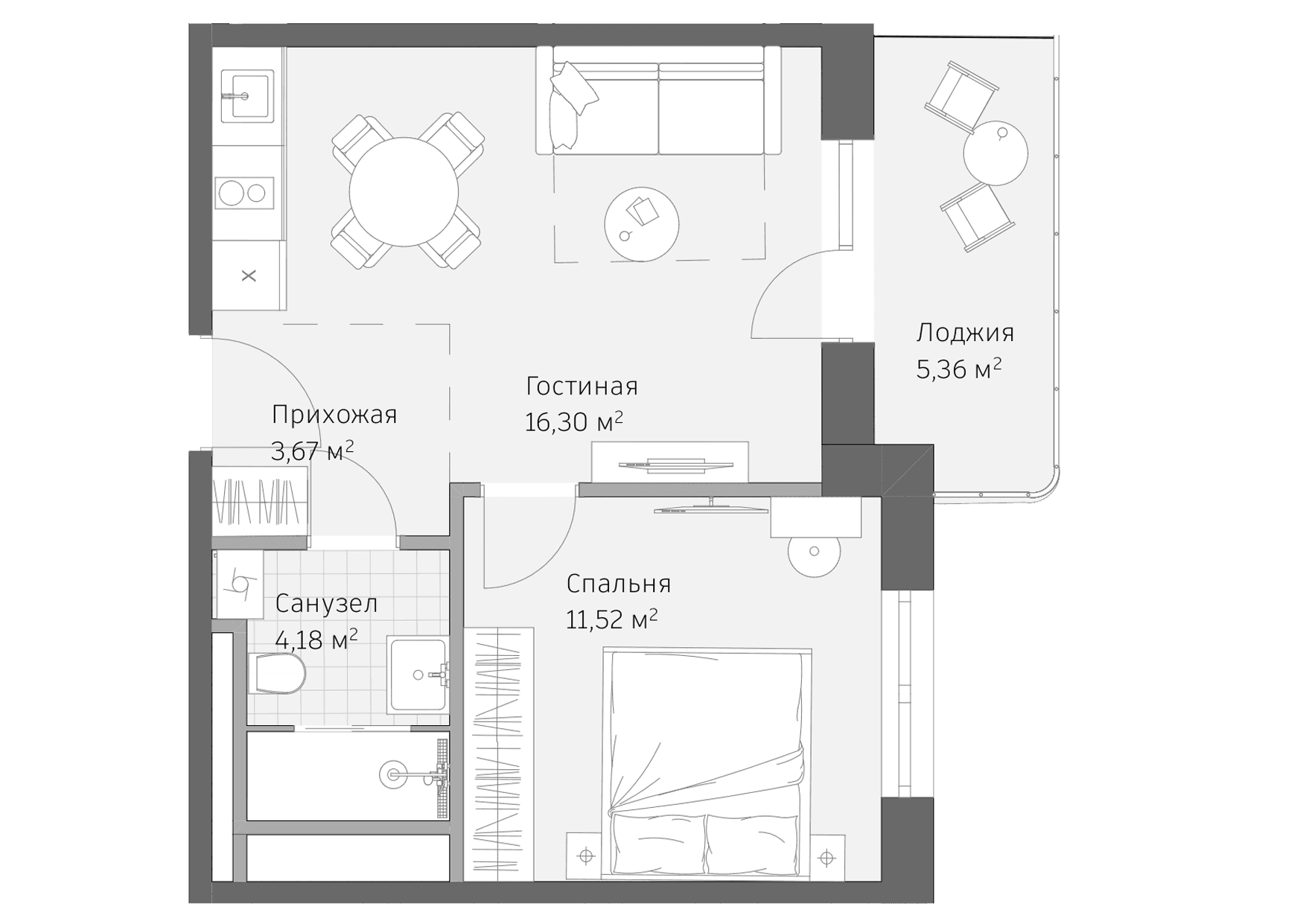 flat plan