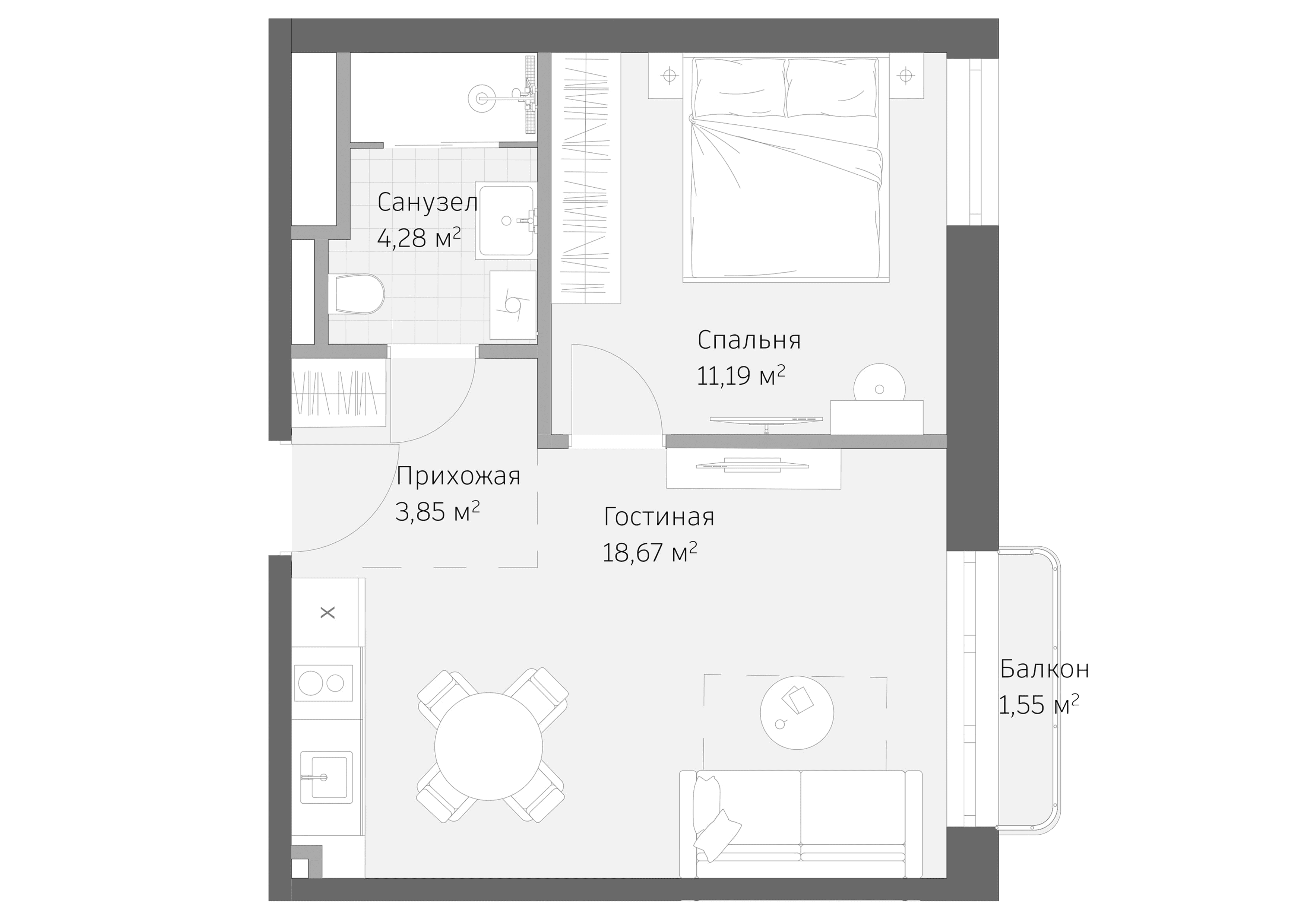 flat plan