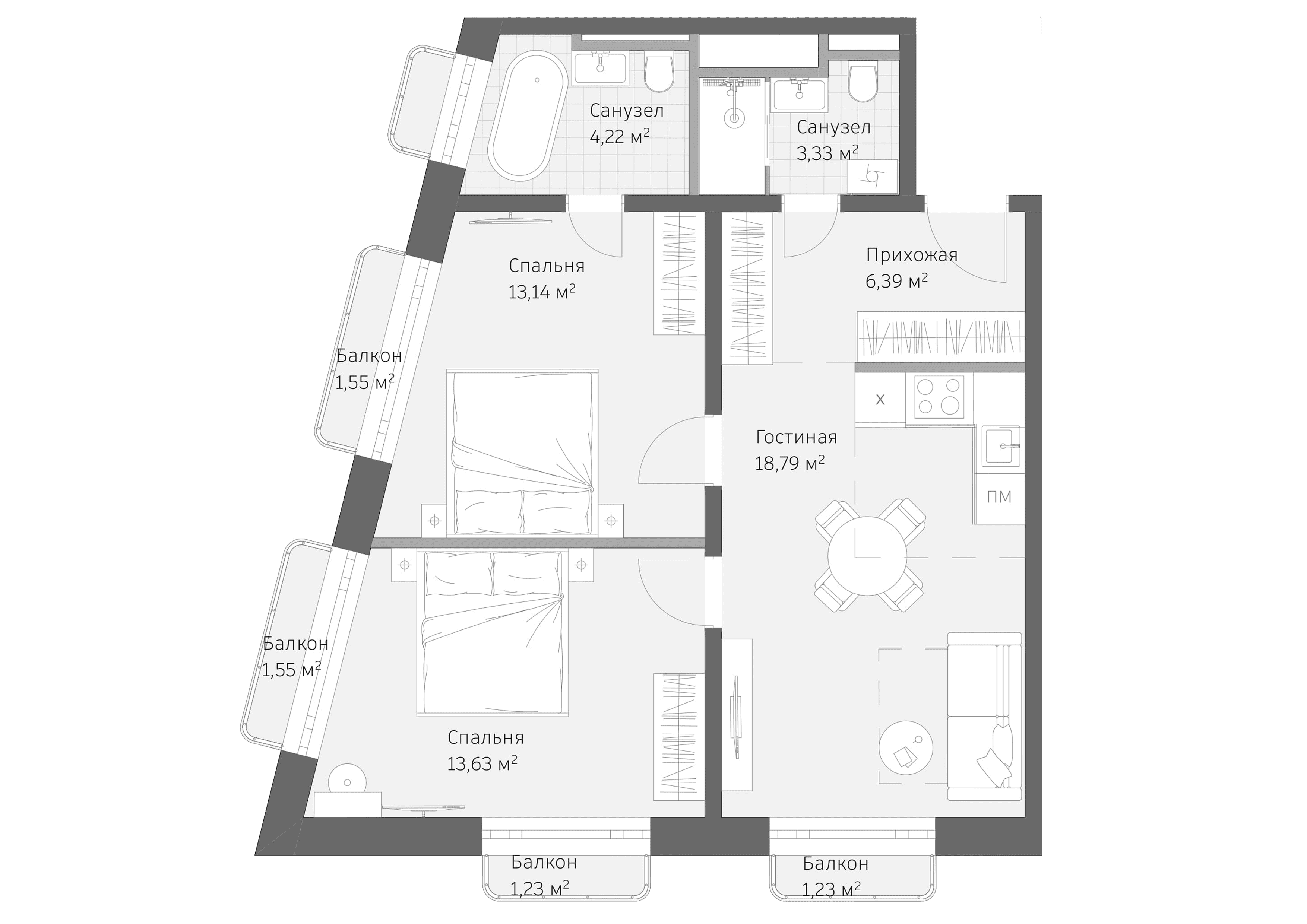 flat plan