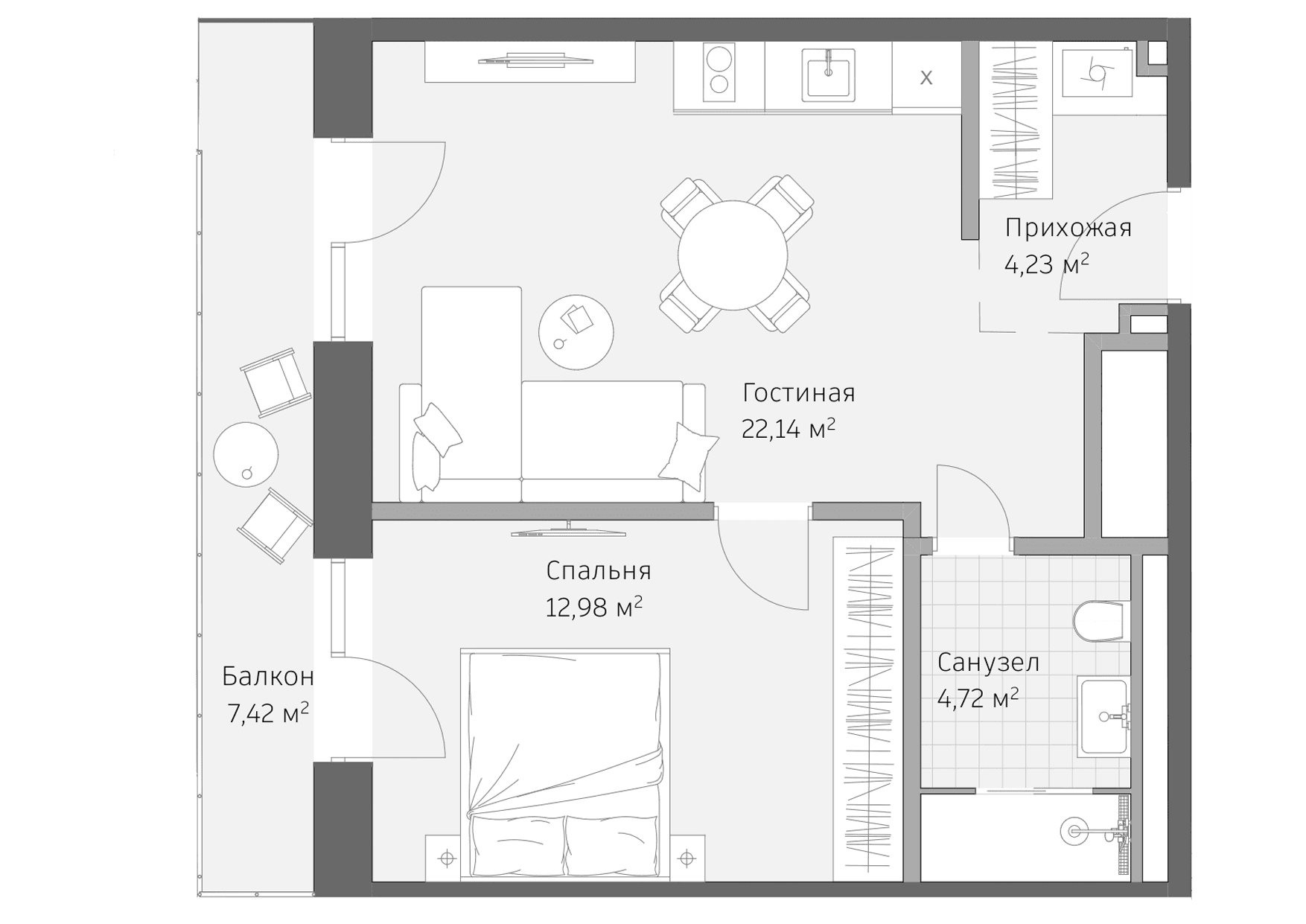 flat plan