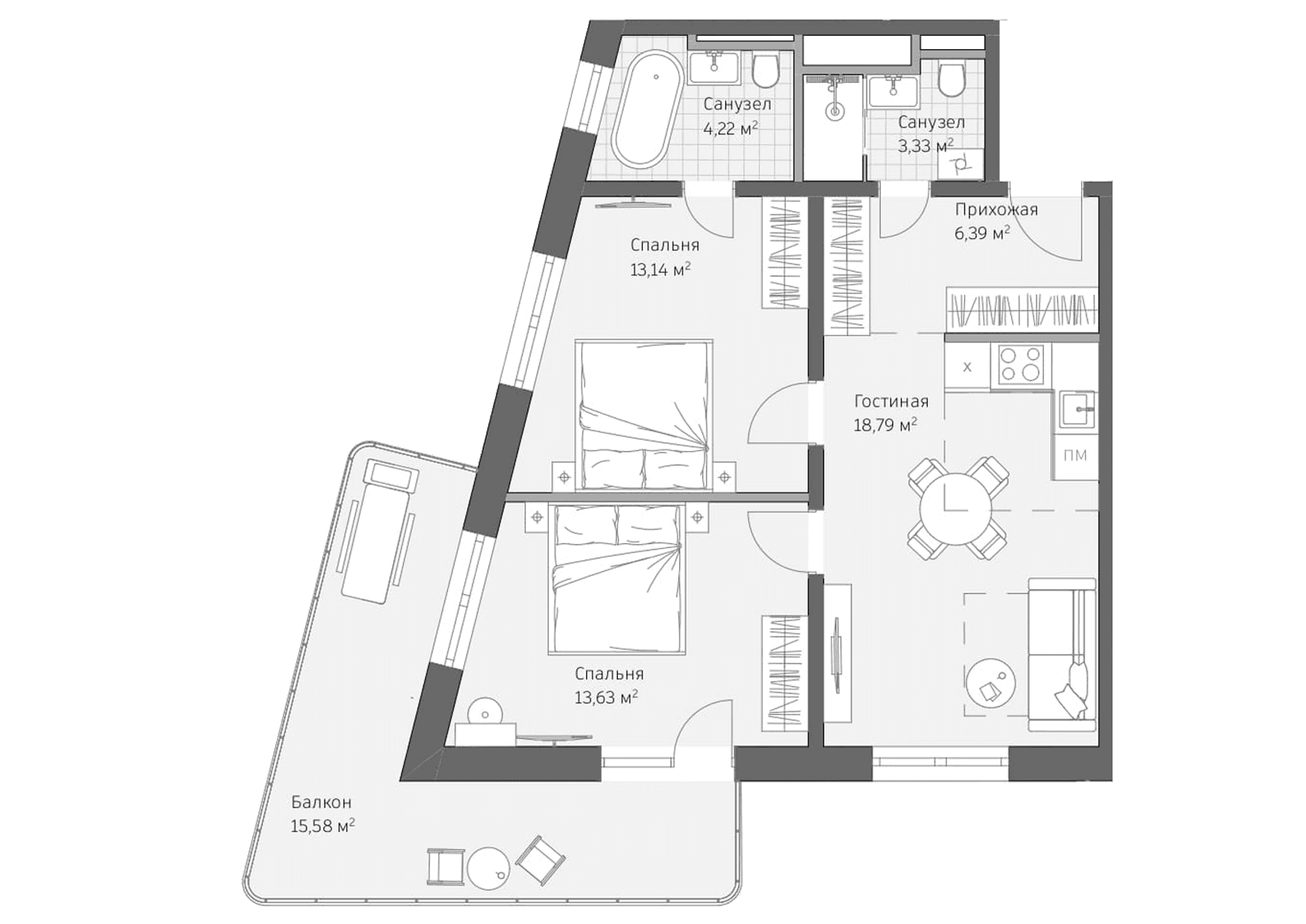 flat plan