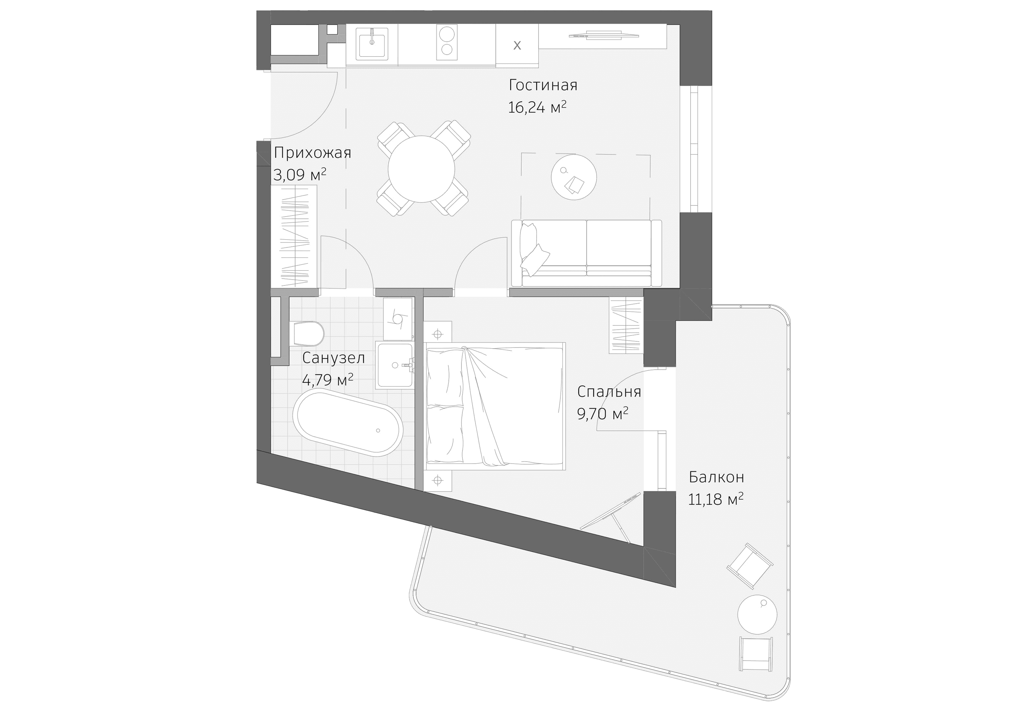 flat plan