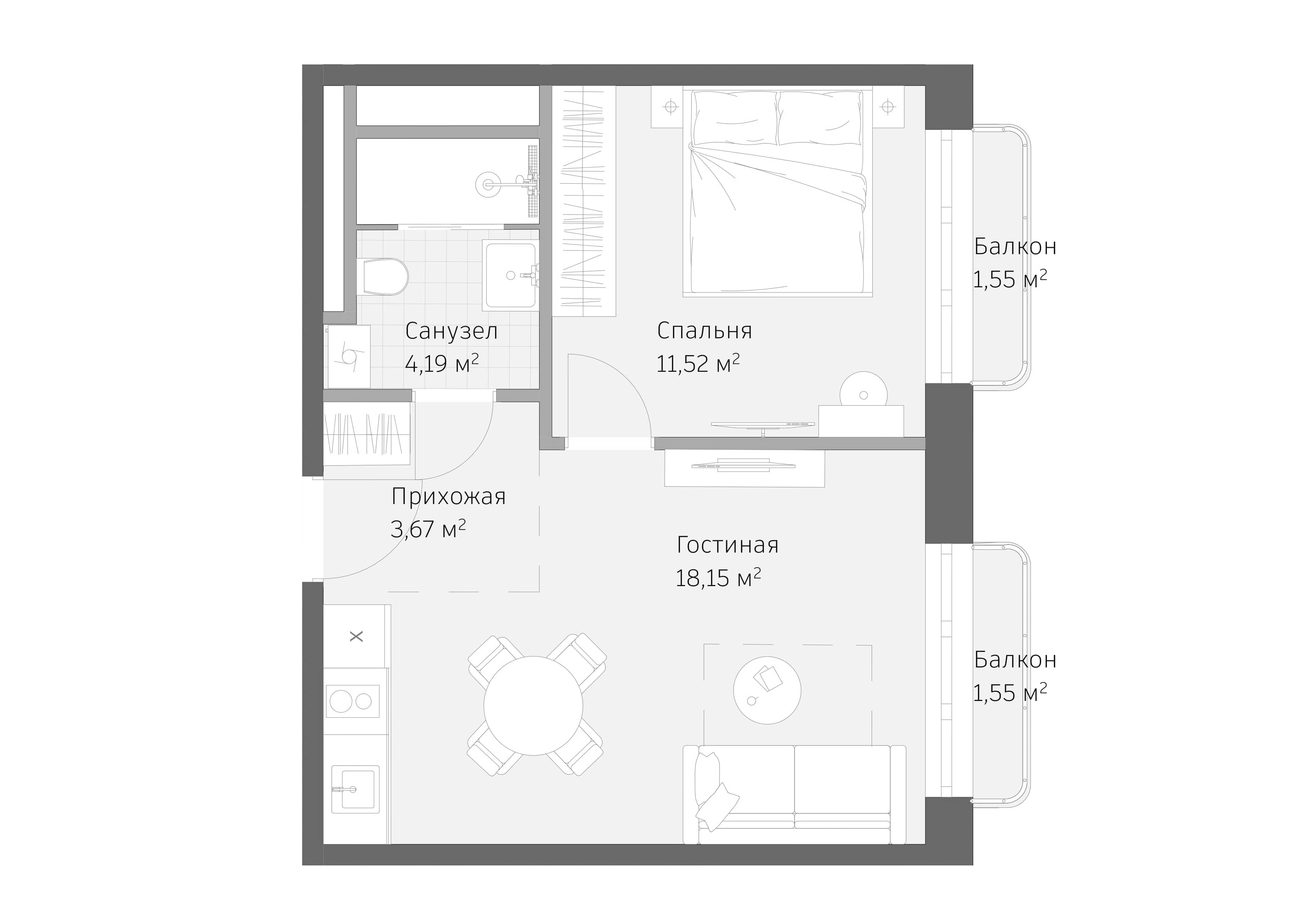flat plan
