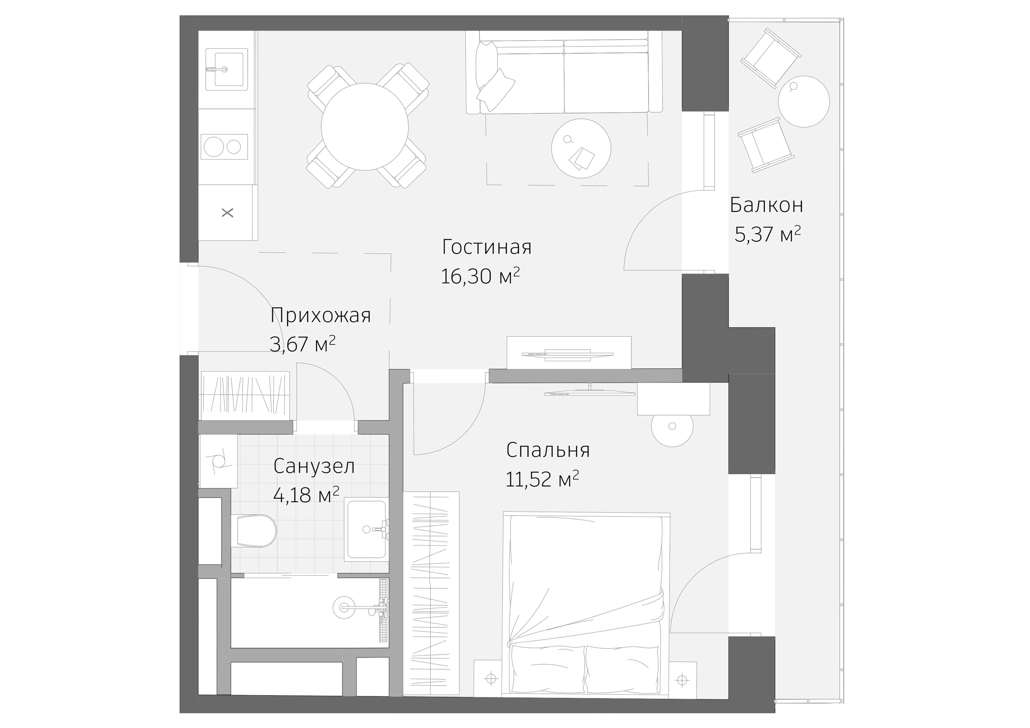flat plan