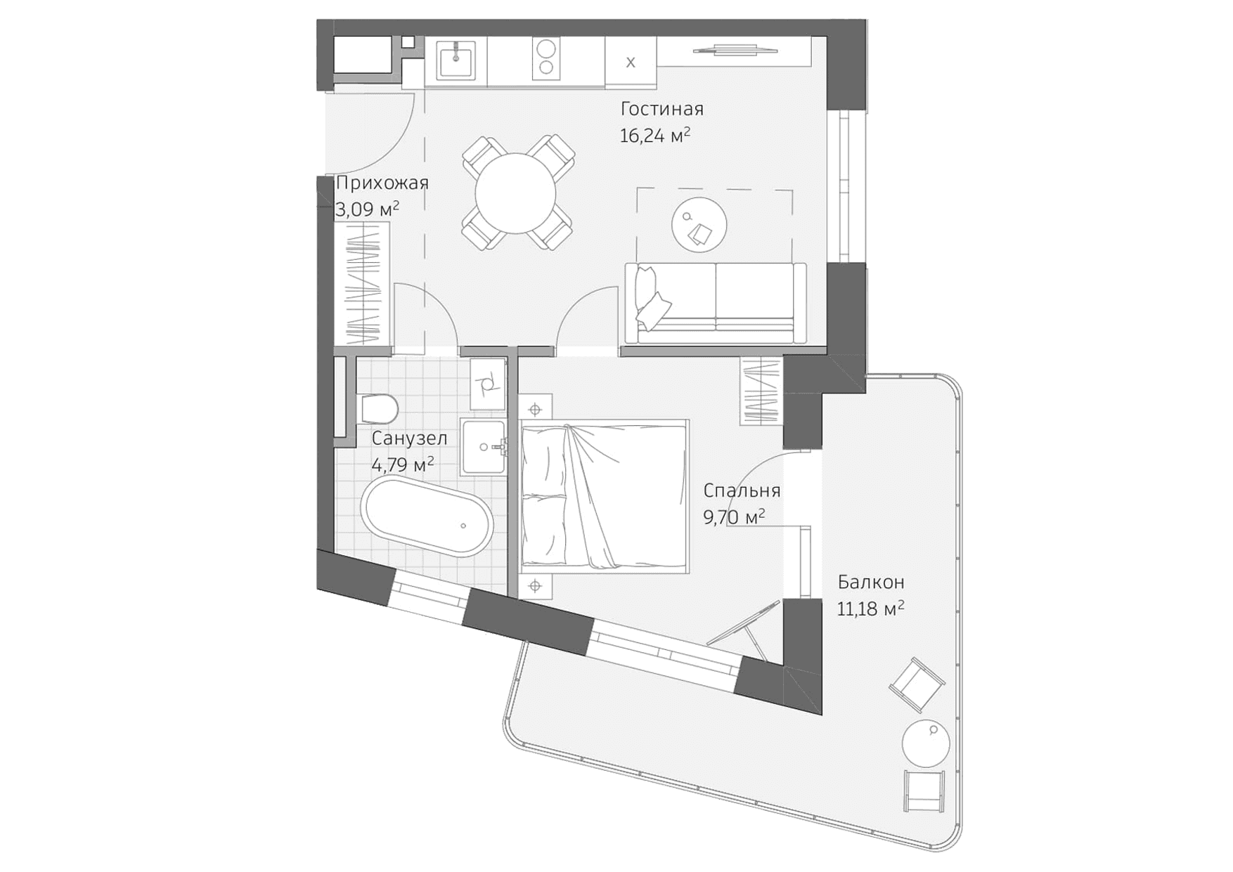 flat plan