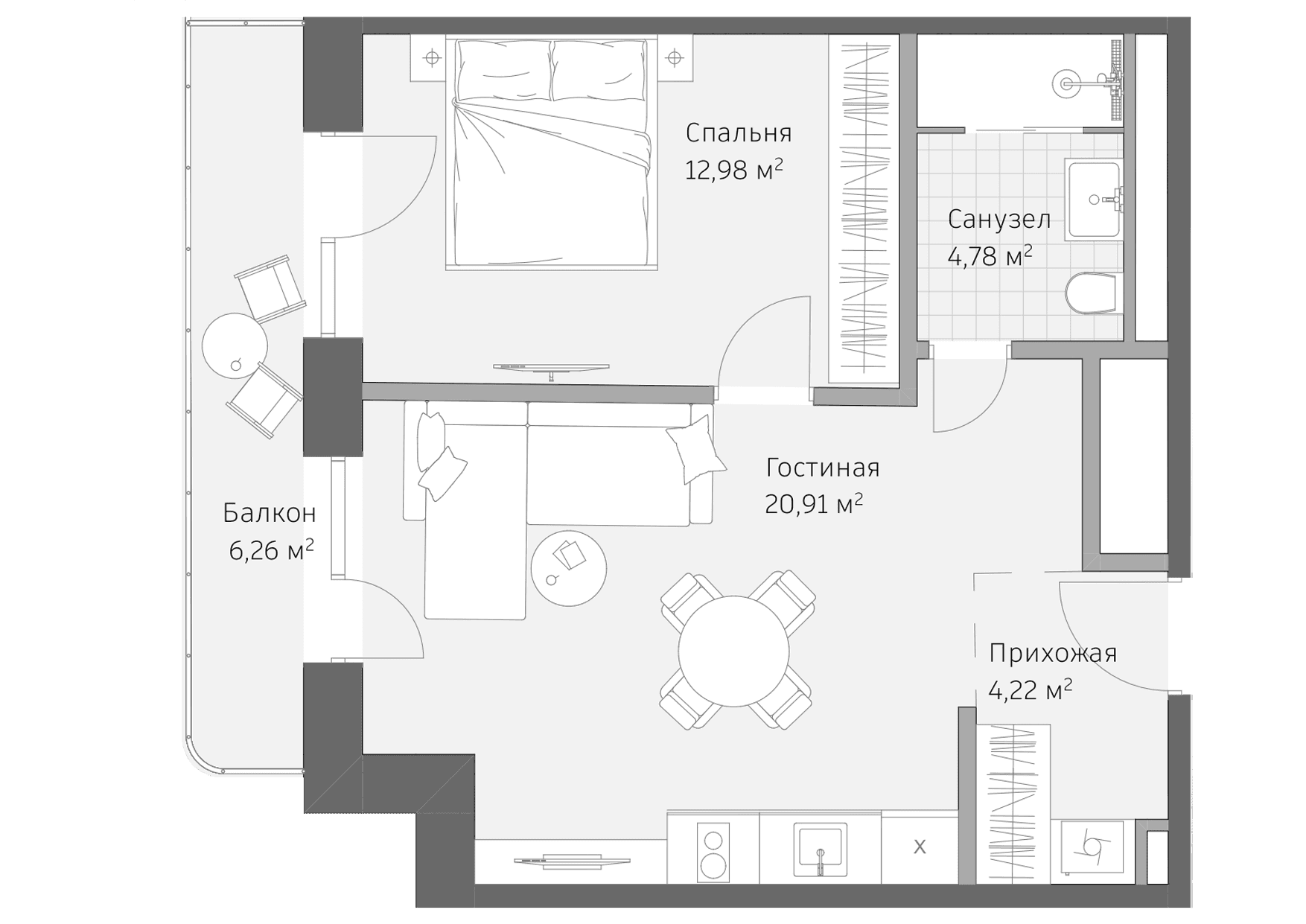 flat plan